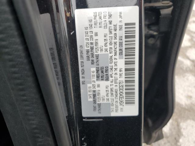 JM3KFBDM0K0632751 - 2019 MAZDA CX-5 GRAND TOURING BLACK photo 12