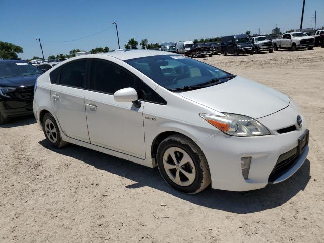 JTDKN3DU1F1884476 - 2015 TOYOTA PRIUS WHITE photo 4