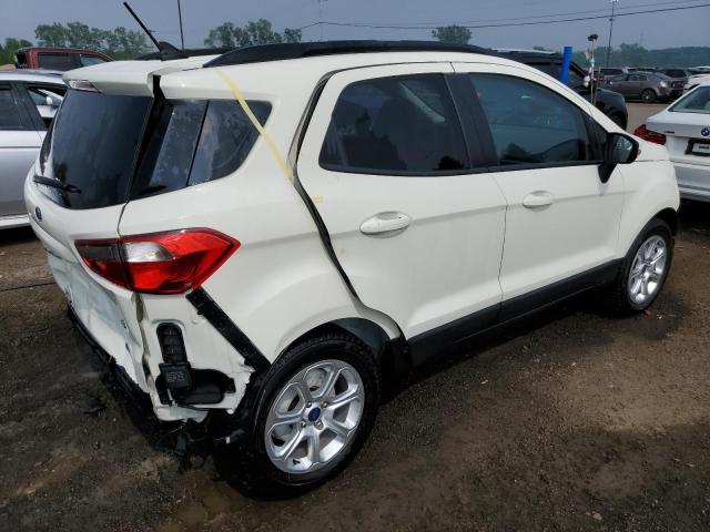 MAJ3S2GE8LC344267 - 2020 FORD ECOSPORT SE WHITE photo 3