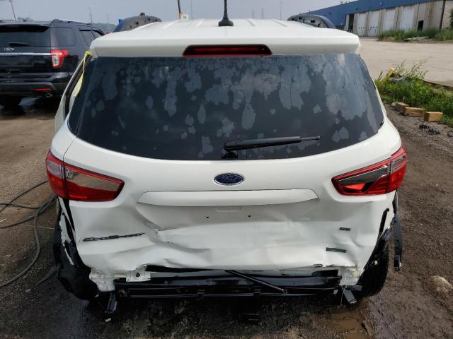 MAJ3S2GE8LC344267 - 2020 FORD ECOSPORT SE WHITE photo 6