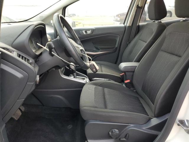 MAJ3S2GE8LC344267 - 2020 FORD ECOSPORT SE WHITE photo 7