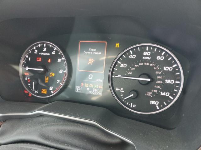 4S4BTGPD8L3123352 - 2020 SUBARU OUTBACK TOURING LDL შავი ფოტო 9