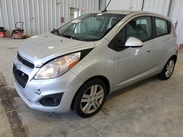 KL8CD6S97EC514555 - 2014 CHEVROLET SPARK 1LT SILVER photo 1