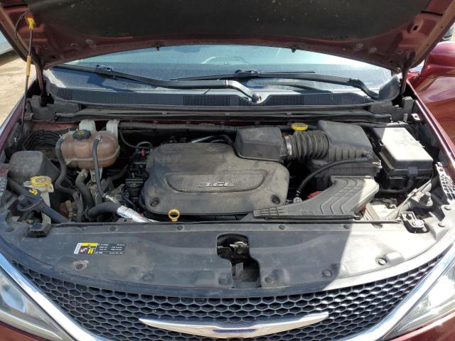 2C4RC1BGXHR592068 - 2017 CHRYSLER PACIFICA TOURING L RED photo 12