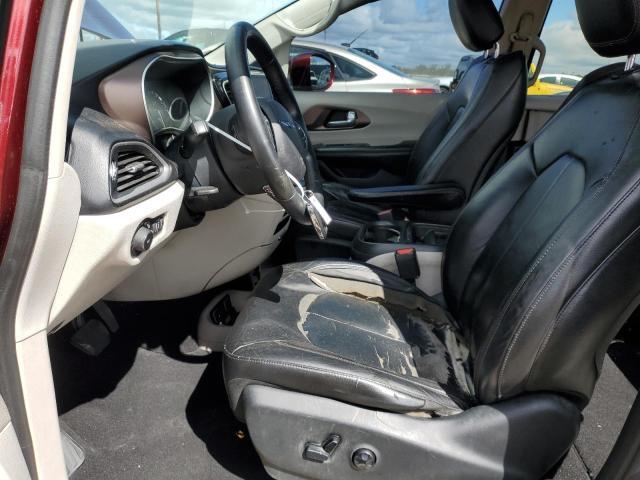 2C4RC1BGXHR592068 - 2017 CHRYSLER PACIFICA TOURING L RED photo 7