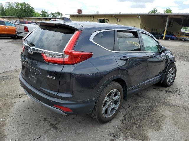 2HKRW2H87KH647724 - 2019 HONDA CR-V EXL GRAY photo 3