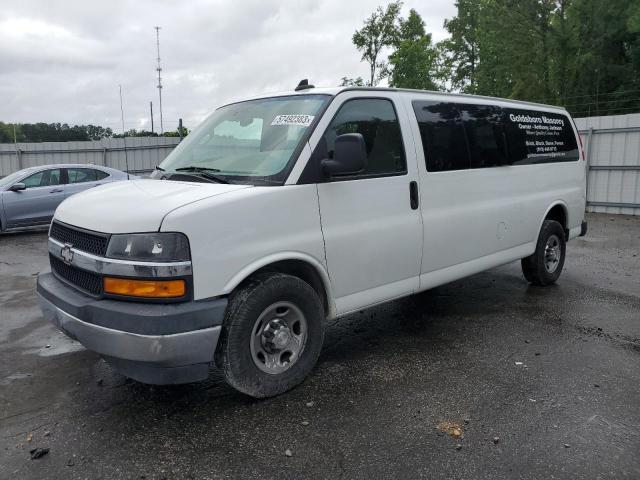 1GAZGPFGXJ1285892 - 2018 CHEVROLET EXPRESS G3 LT WHITE photo 1