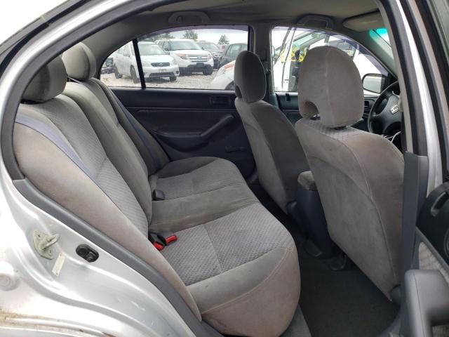 2HGES16304H552883 - 2004 HONDA CIVIC DX VP ვერცხლისფერი ფოტო 10