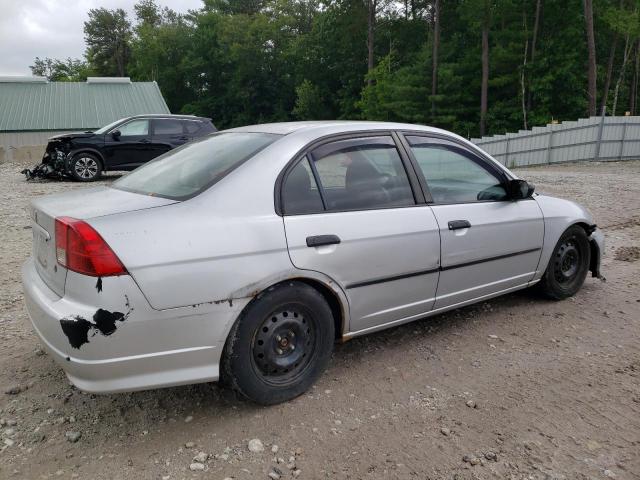 2HGES16304H552883 - 2004 HONDA CIVIC DX VP ვერცხლისფერი ფოტო 3