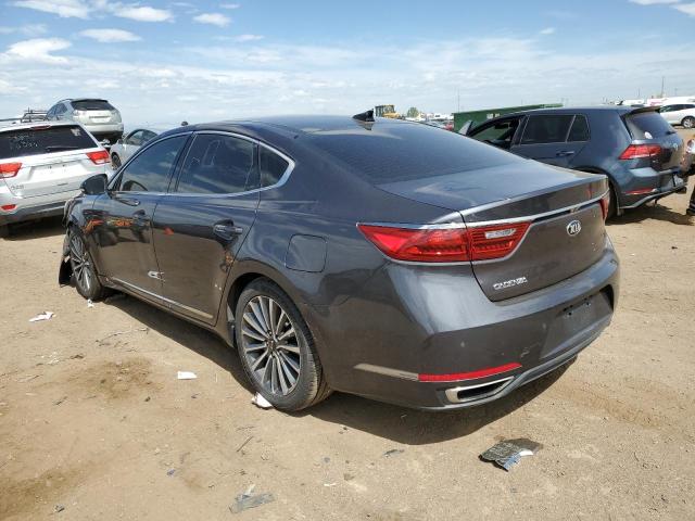 KNALC4J16J5101290 - 2018 KIA CADENZA LUXURY GRAY photo 2