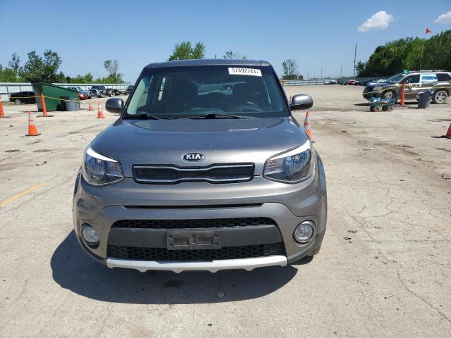 KNDJP3A5XK7638567 - 2019 KIA SOUL + GRAY photo 5