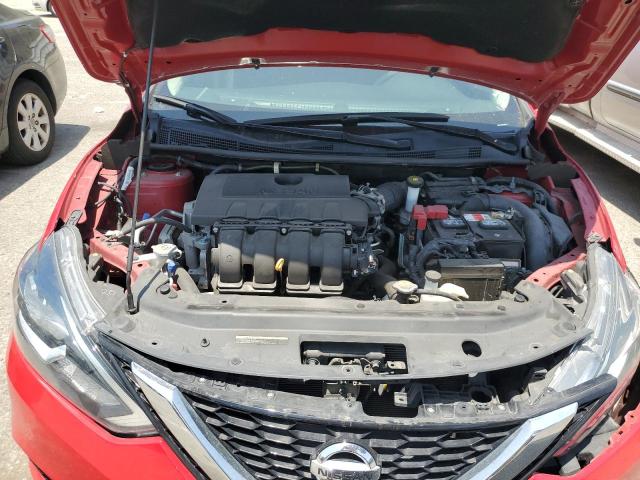 3N1AB7AP8JL647028 - 2018 NISSAN SENTRA S RED photo 11