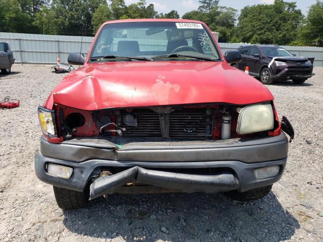 5TENM92N24Z452447 - 2004 TOYOTA TACOMA PRERUNNER RED photo 5