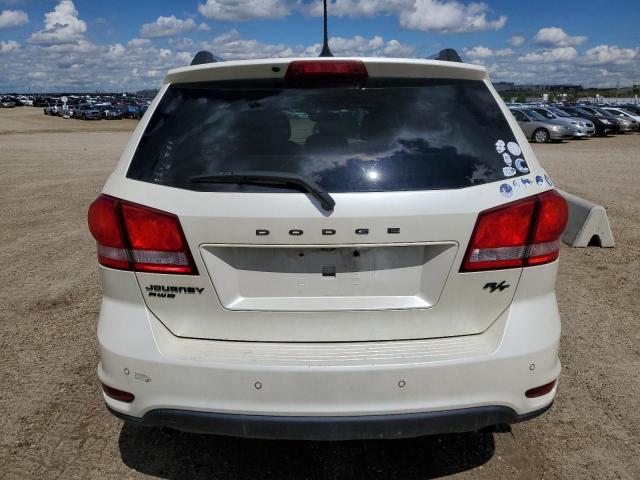 3C4PDDFG5DT708610 - 2013 DODGE JOURNEY R/T WHITE photo 6