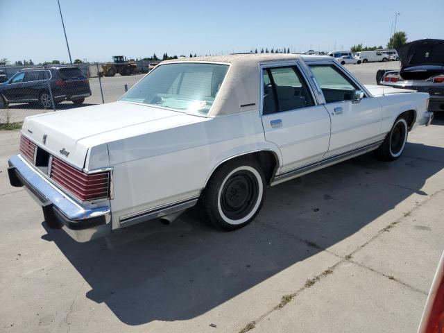 2MEBP95F7FX652077 - 1985 MERCURY GRAND MARQ WHITE photo 3