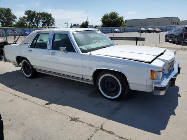 2MEBP95F7FX652077 - 1985 MERCURY GRAND MARQ WHITE photo 4