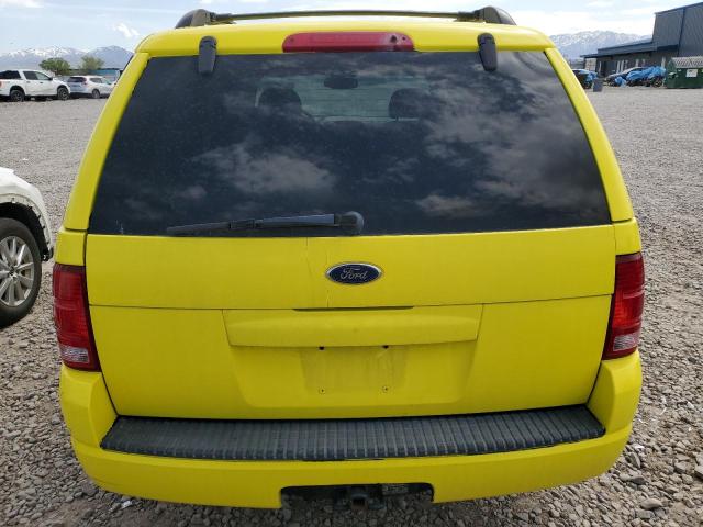 1FMZU73E14UB41908 - 2004 FORD EXPLORER XLT YELLOW photo 6