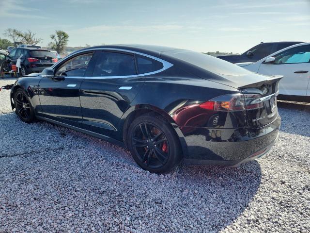 5YJSA1H16EFP42985 - 2014 TESLA MODEL S BLACK photo 2