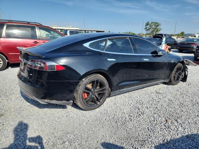 5YJSA1H16EFP42985 - 2014 TESLA MODEL S BLACK photo 3