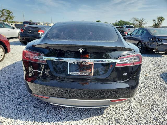 5YJSA1H16EFP42985 - 2014 TESLA MODEL S BLACK photo 6