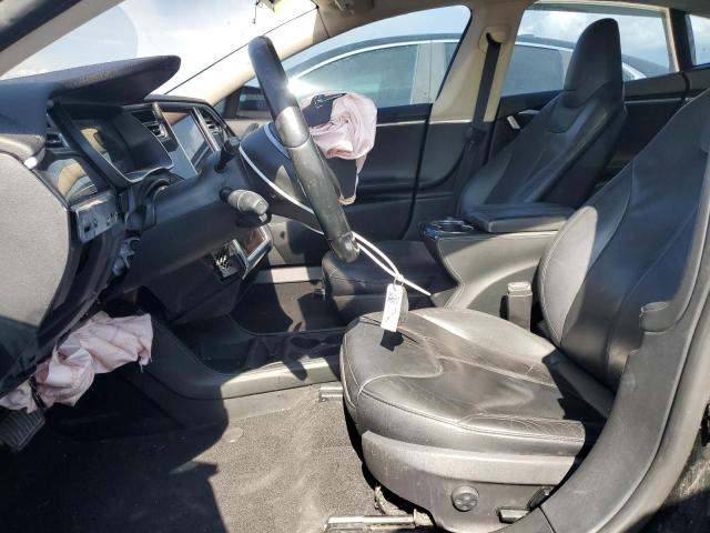 5YJSA1H16EFP42985 - 2014 TESLA MODEL S BLACK photo 7