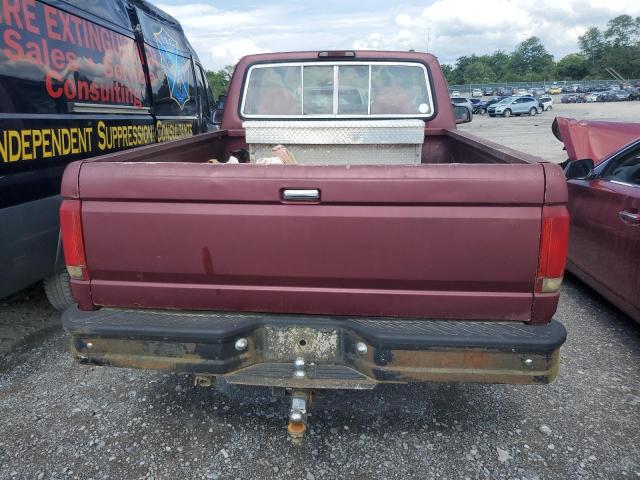 1FTEF14Y2TLB50379 - 1996 FORD F150 RED photo 6