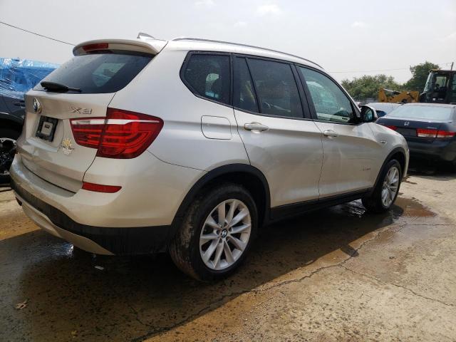 5UXWX9C52F0D48698 - 2015 BMW X3 XDRIVE28I CREAM photo 3