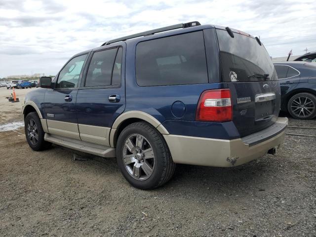 1FMFU17567LA45762 - 2007 FORD EXPEDITION EDDIE BAUER BLUE photo 2