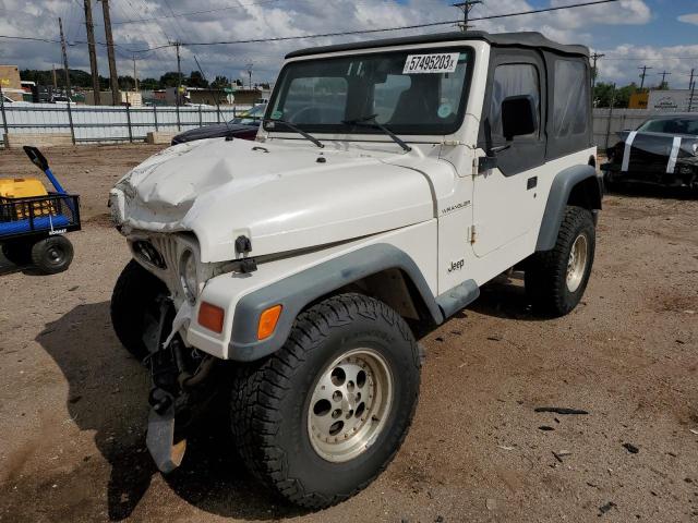 1J4FY29P6WP733386 - 1998 JEEP WRANGLER / SE WHITE photo 1