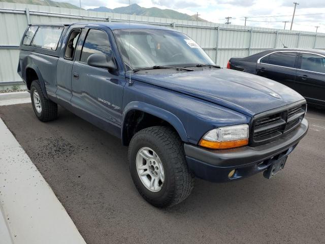 1B7GG32N62S659504 - 2002 DODGE DAKOTA SPORT BLUE photo 4