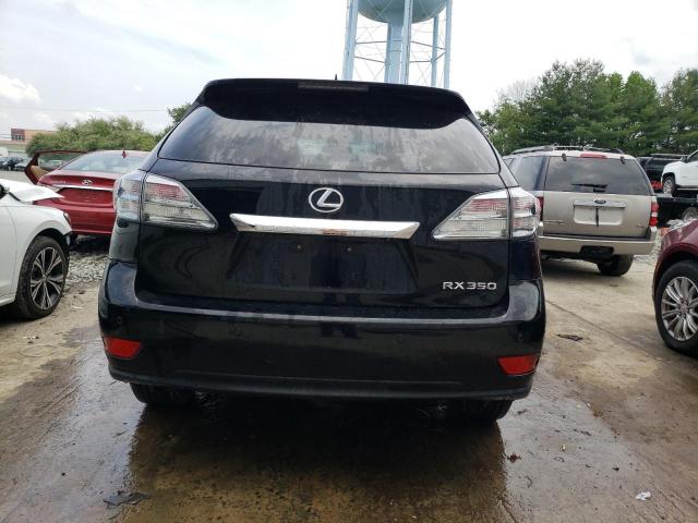 2T2BK1BA5CC129145 - 2012 LEXUS RX 350 BLACK photo 6