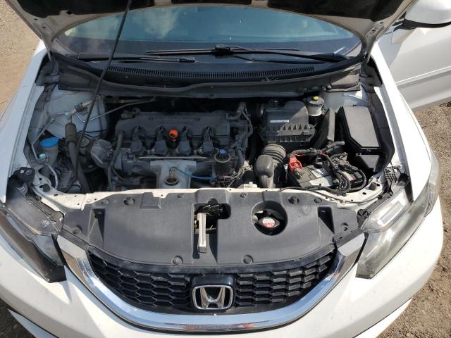 19XFB2F97DE017669 - 2013 HONDA CIVIC EXL თეთრი ფოტო 11