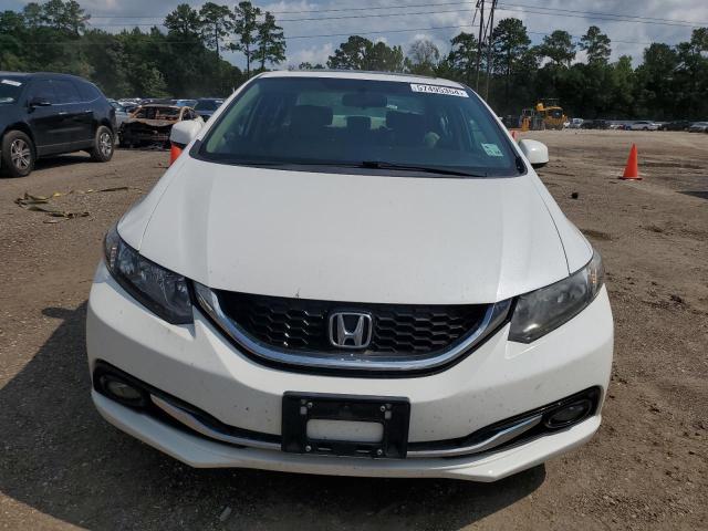 19XFB2F97DE017669 - 2013 HONDA CIVIC EXL თეთრი ფოტო 5