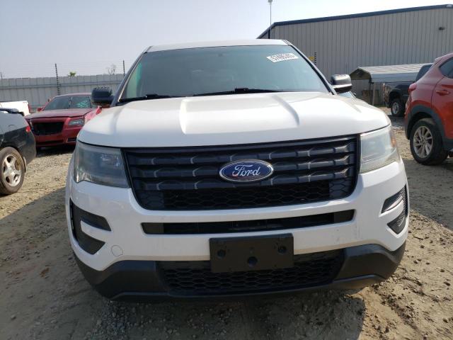 1FM5K8AR3GGD31261 - 2016 FORD EXPLORER POLICE INTERCEPTOR WHITE photo 5