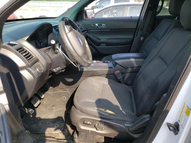 1FM5K8AR3GGD31261 - 2016 FORD EXPLORER POLICE INTERCEPTOR WHITE photo 7