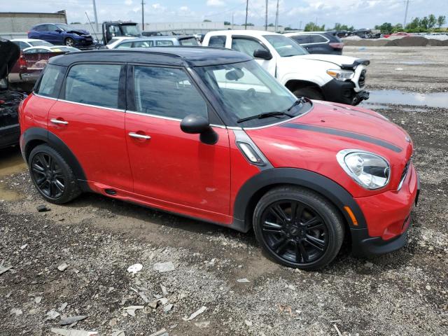 WMWZC3C51EWP52220 - 2014 MINI COOPER S COUNTRYMAN RED photo 4