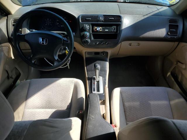 2HGES163X5H552651 - 2005 HONDA CIVIC DX VP Կապույտ լուսանկար 8