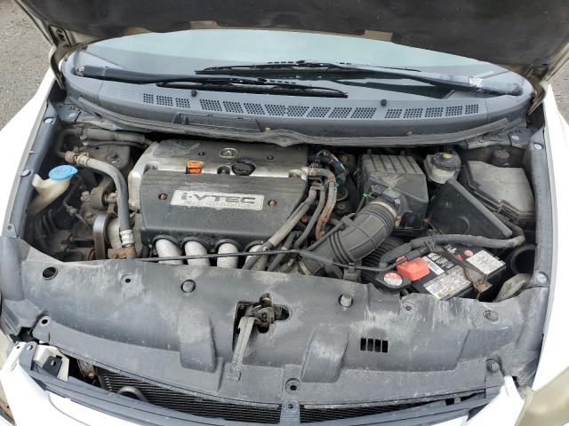 2HHFD55508H201045 - 2008 ACURA CSX WHITE photo 11