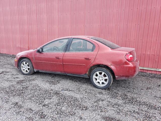 1B3ES46CX5D132709 - 2005 DODGE NEON SX 2.0 RED photo 2