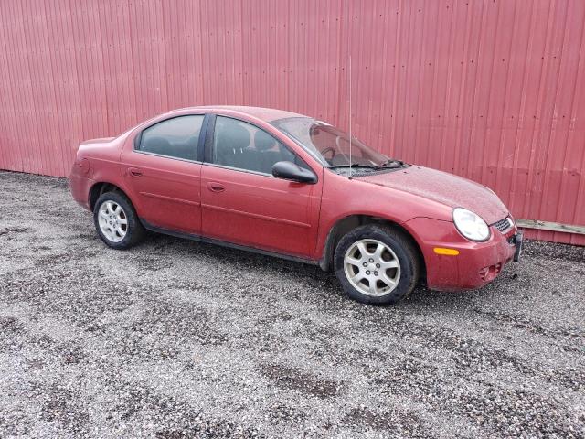 1B3ES46CX5D132709 - 2005 DODGE NEON SX 2.0 RED photo 4