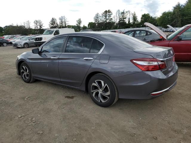 1HGCR2F31HA256333 - 2017 HONDA ACCORD LX GRAY photo 2