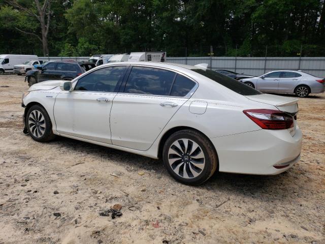 JHMCR6F53HC029087 - 2017 HONDA ACCORD HYBRID EXL WHITE photo 2