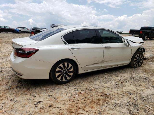 JHMCR6F53HC029087 - 2017 HONDA ACCORD HYBRID EXL WHITE photo 3