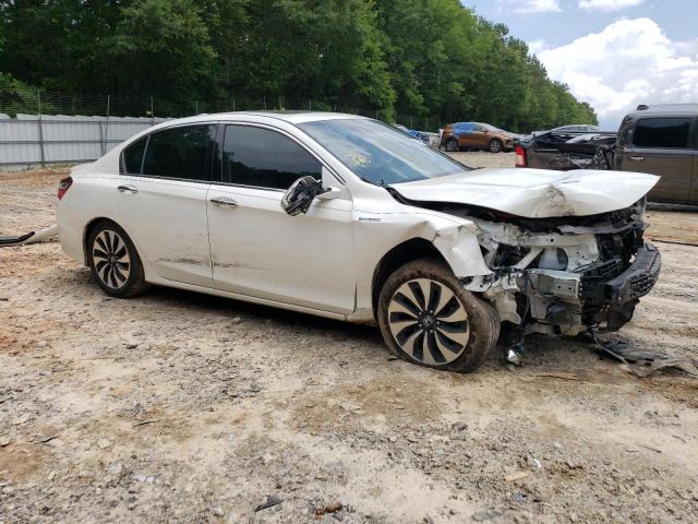 JHMCR6F53HC029087 - 2017 HONDA ACCORD HYBRID EXL WHITE photo 4