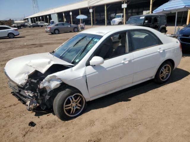 KNAFE222695646999 - 2009 KIA SPECTRA EX WHITE photo 1