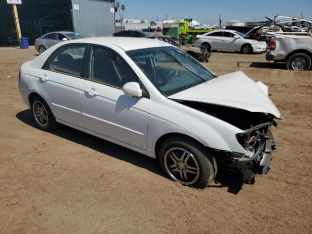 KNAFE222695646999 - 2009 KIA SPECTRA EX WHITE photo 4