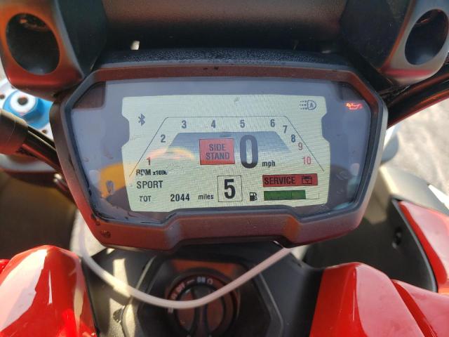 ZDMGAHRW8MB004961 - 2021 DUCATI DIAVEL 1260 S RED photo 8