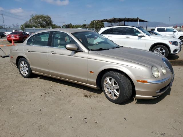 SAJEA01T03FM46955 - 2003 JAGUAR S-TYPE TAN photo 4