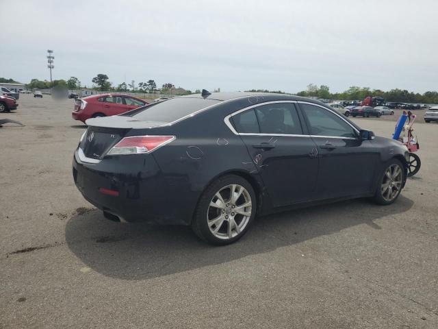 19UUA9F73EA001251 - 2014 ACURA TL ADVANCE BLACK photo 3