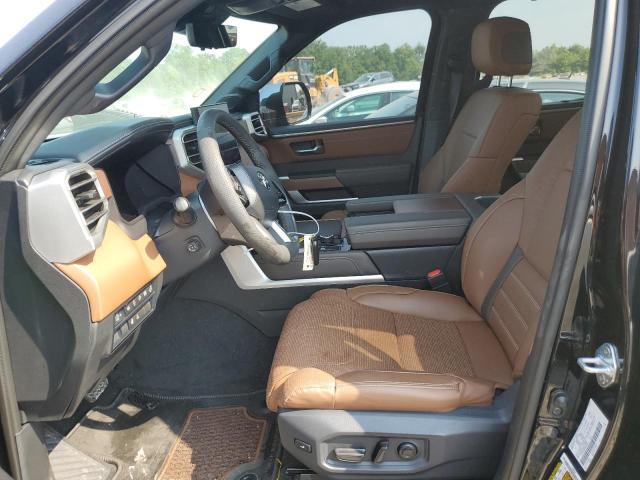 5TFMA5DB2PX076439 - 2023 TOYOTA TUNDRA CREWMAX PLATINUM Schwarz Foto 7